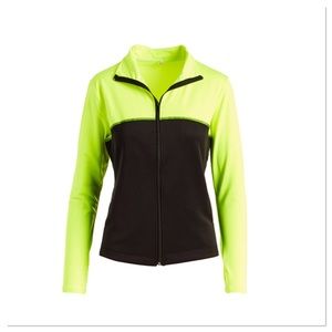 Neon Lime & Black Jacket